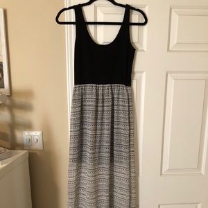 Black and White Maxi